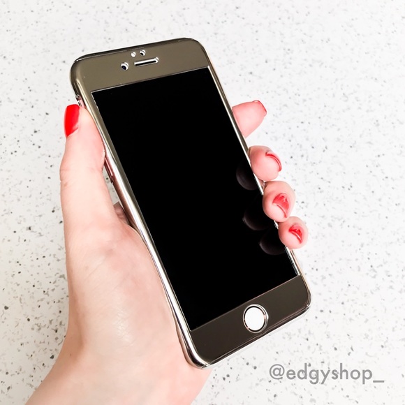 Mirror Plated 360° iPhone Case - Picture 2 of 2